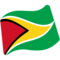 Guyana emoji on Google
